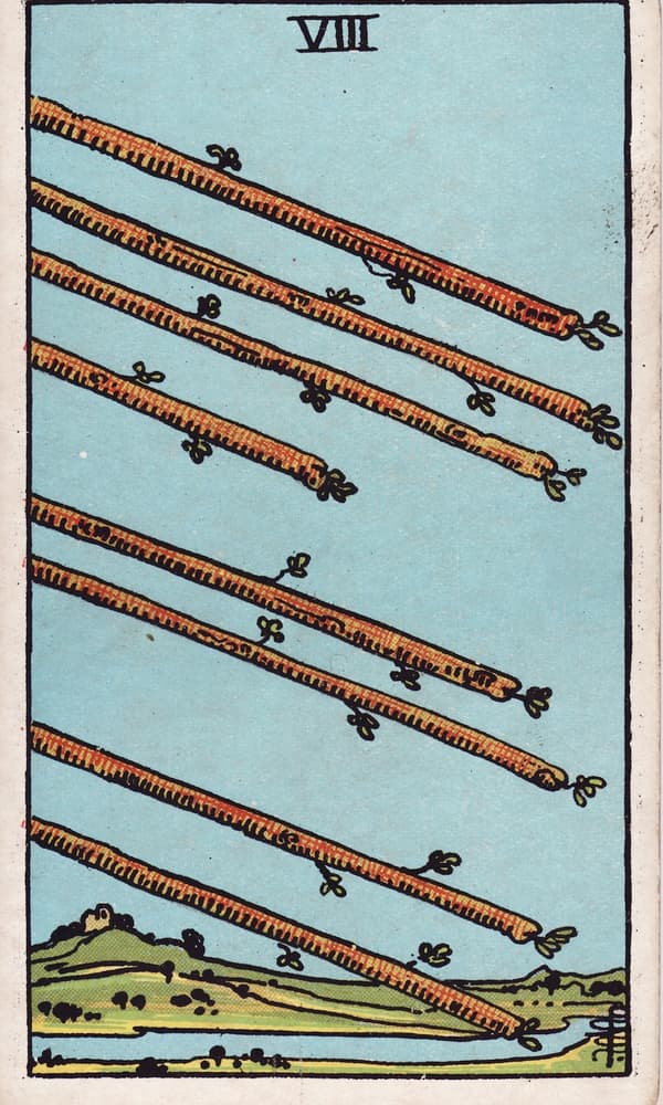 Eight of Wands