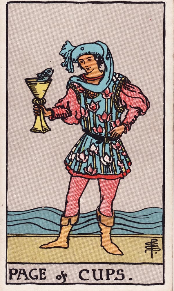 Page of Cups